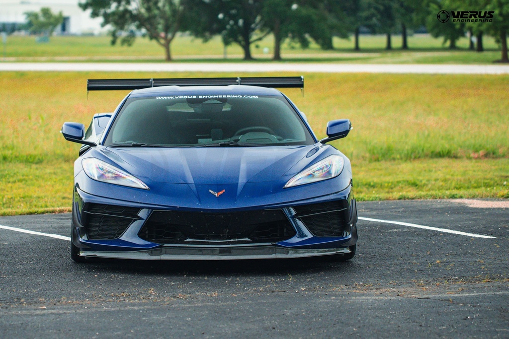 Carbon Front Air Dam - Corvette Stingray (C8) | Verus Engineering